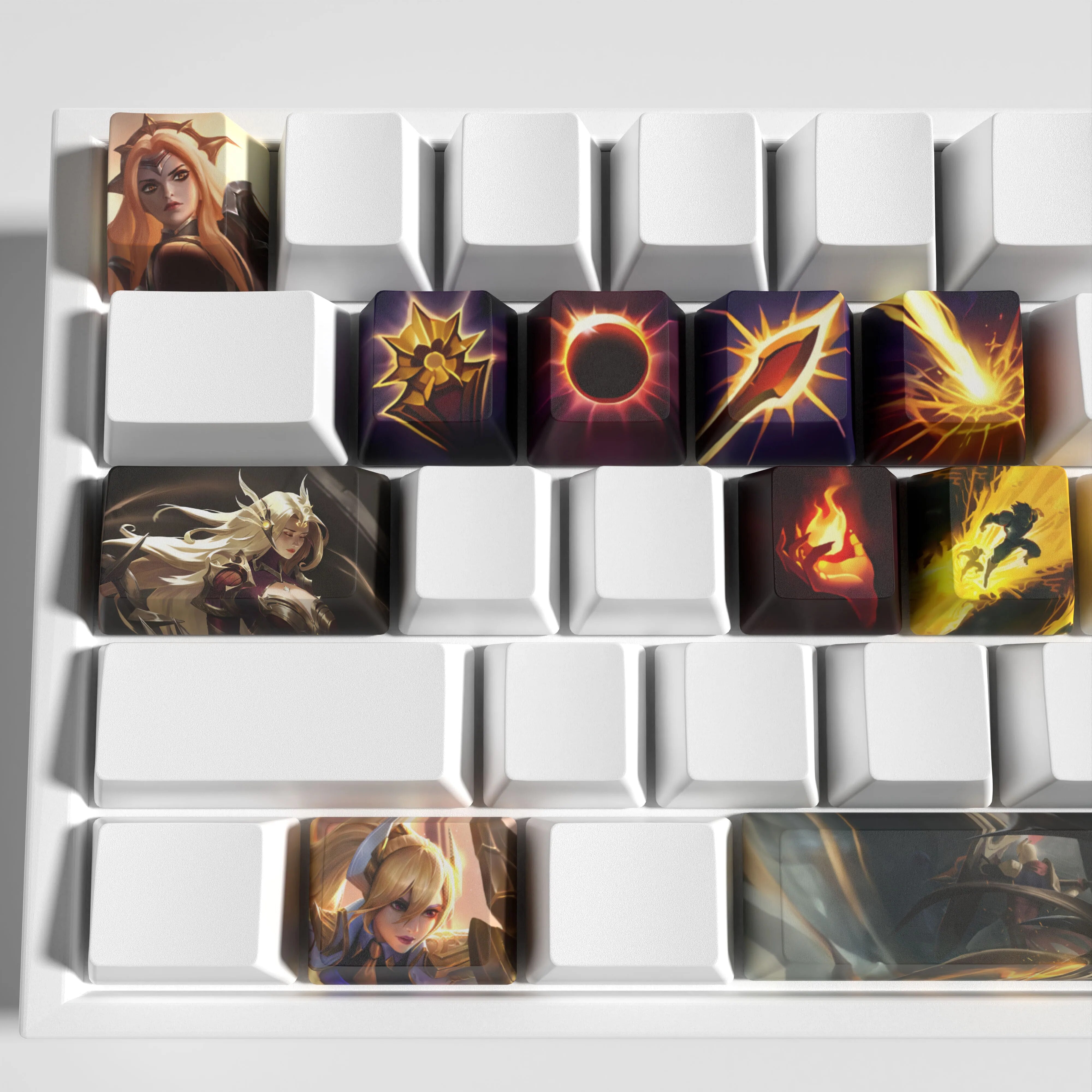 SPECIAL EDITION LEAGUE OF LEGENDS KEYCAPS LEONA