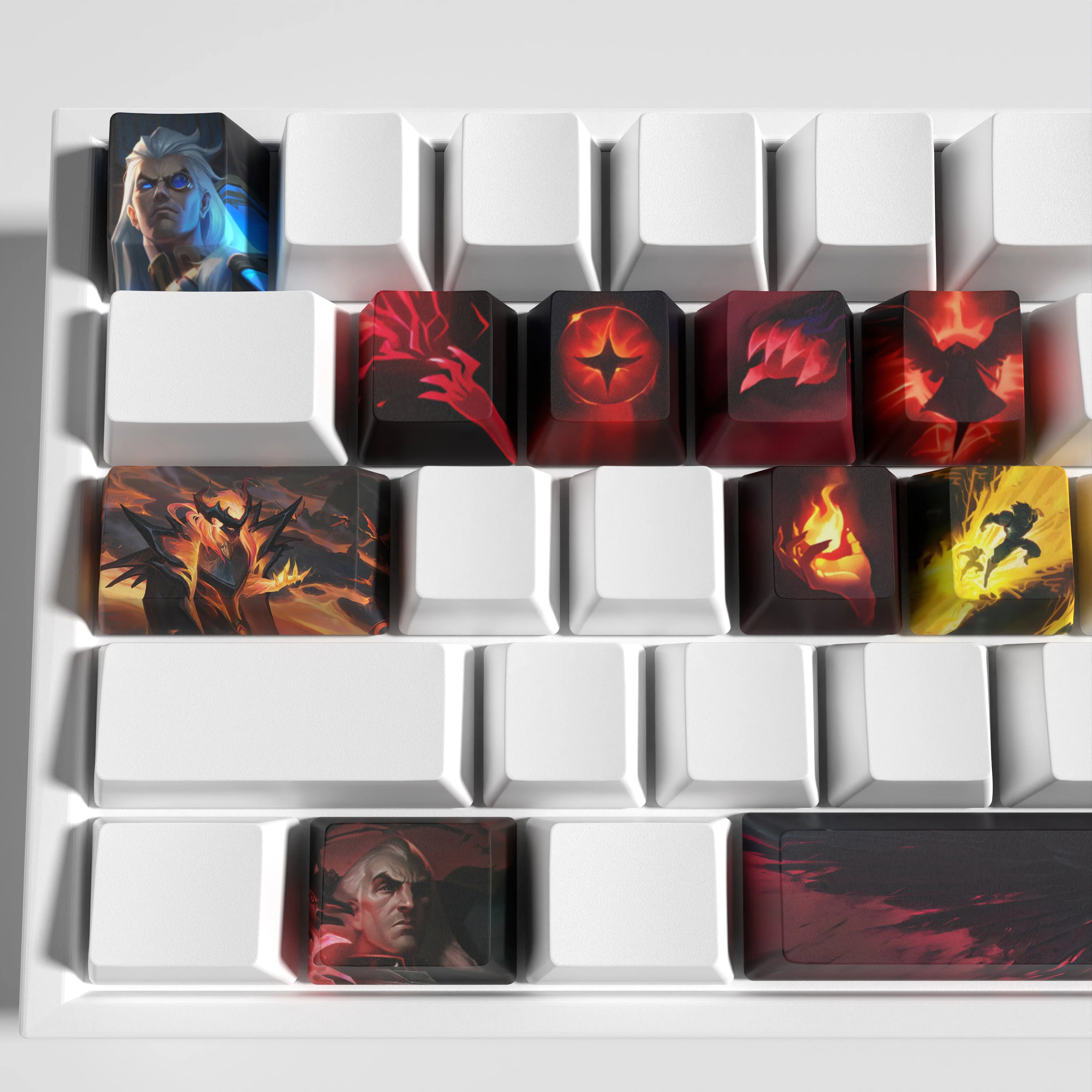 SPECIAL EDITION LEAGUE OF LEGENDS SWAIN KEYCAPS