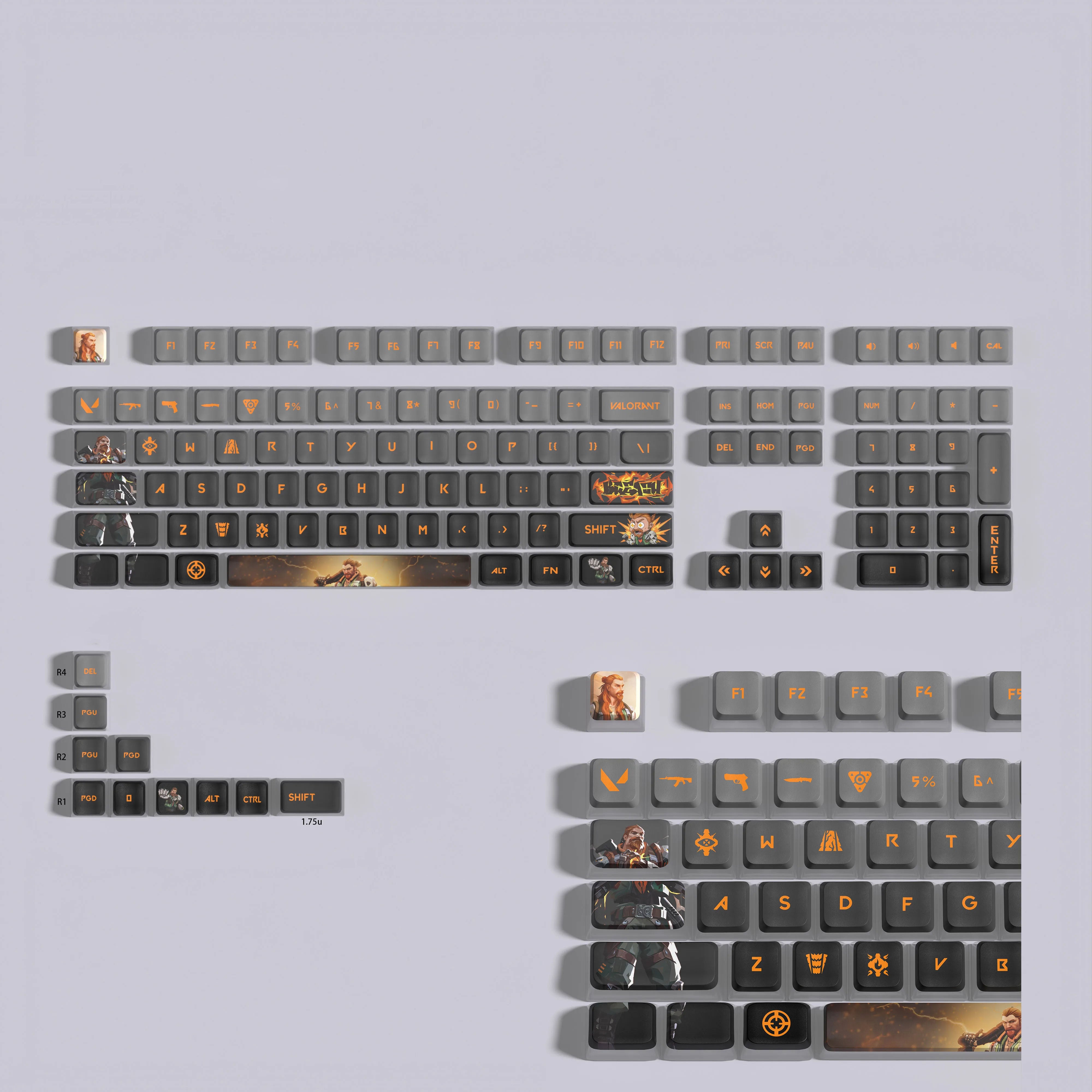 VALORANT Breach keycaps full set 119 keys ASA Profile