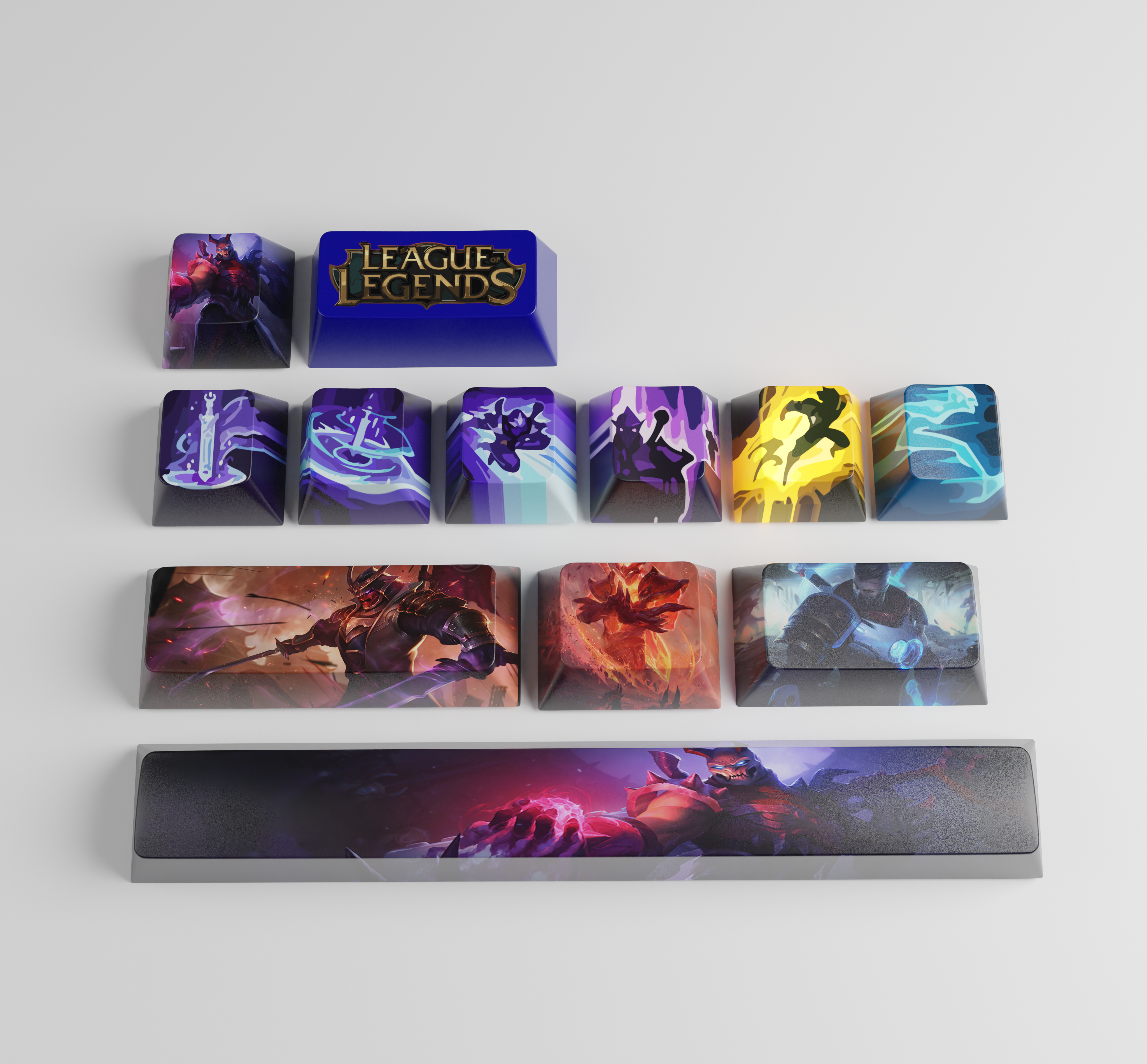 special edition League of Legends shen keycaps