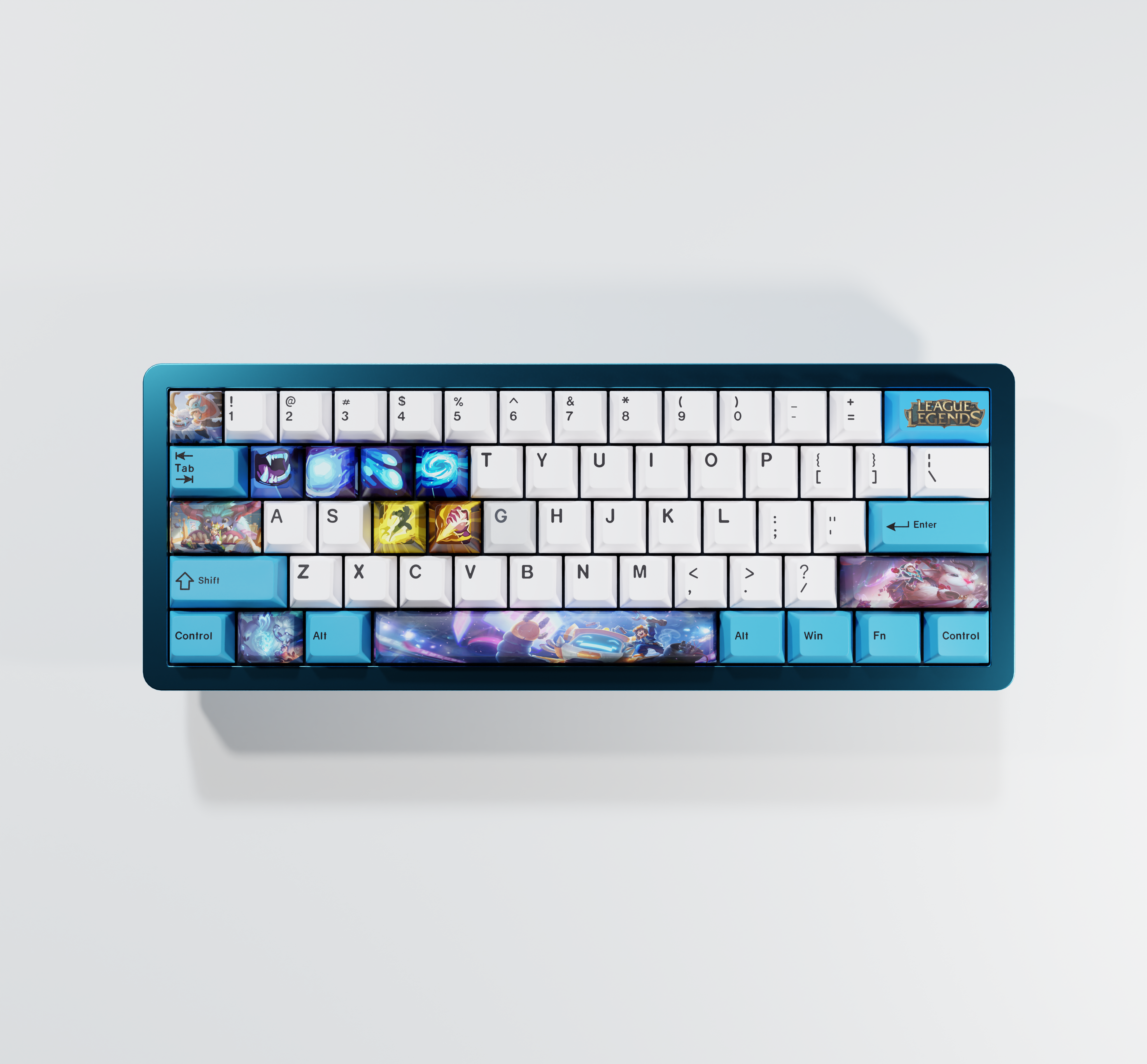 special edition League of Legends NUNU & WILLUMP  keycaps