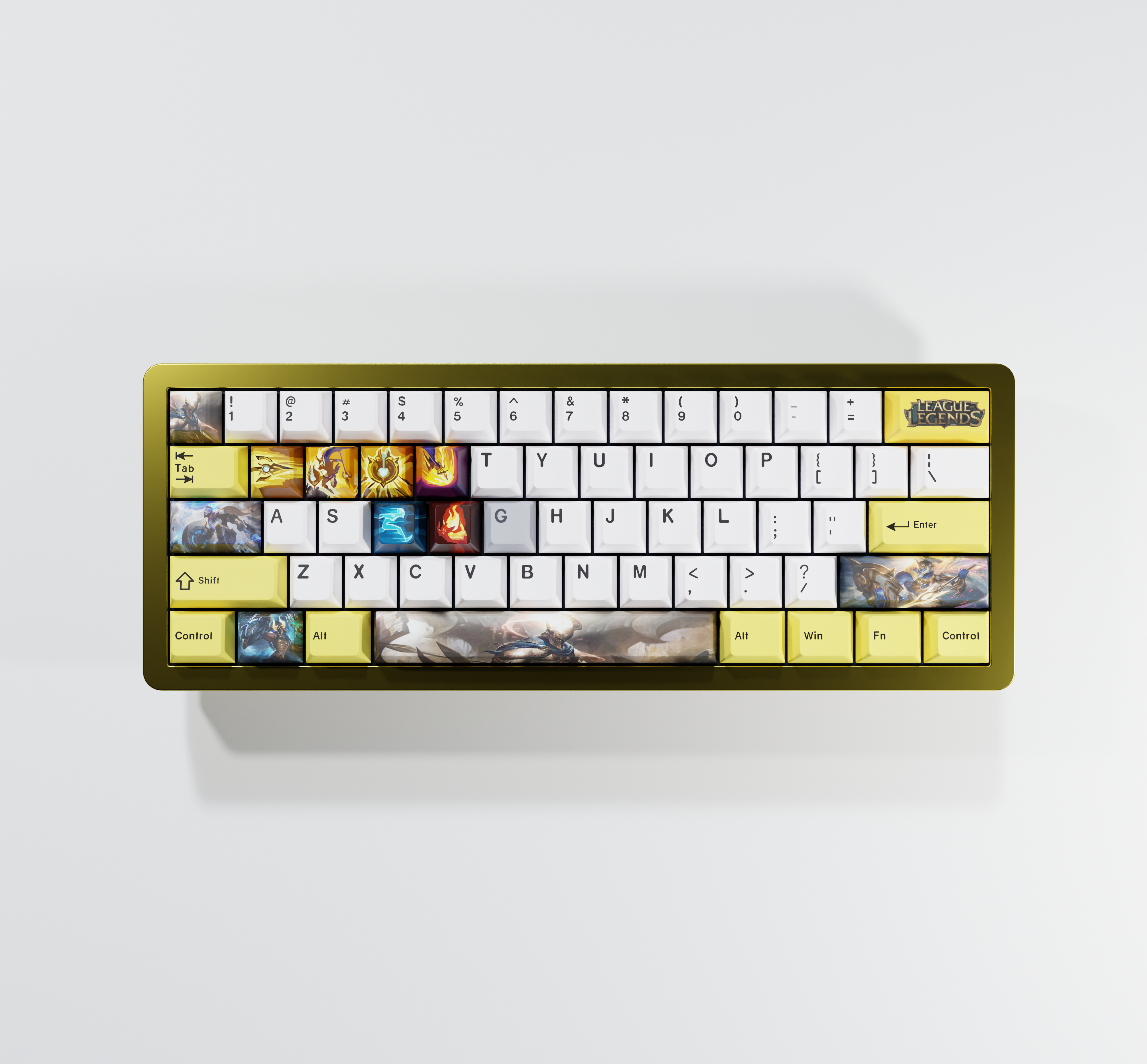 special edition League of Legends PANTHEON keycaps