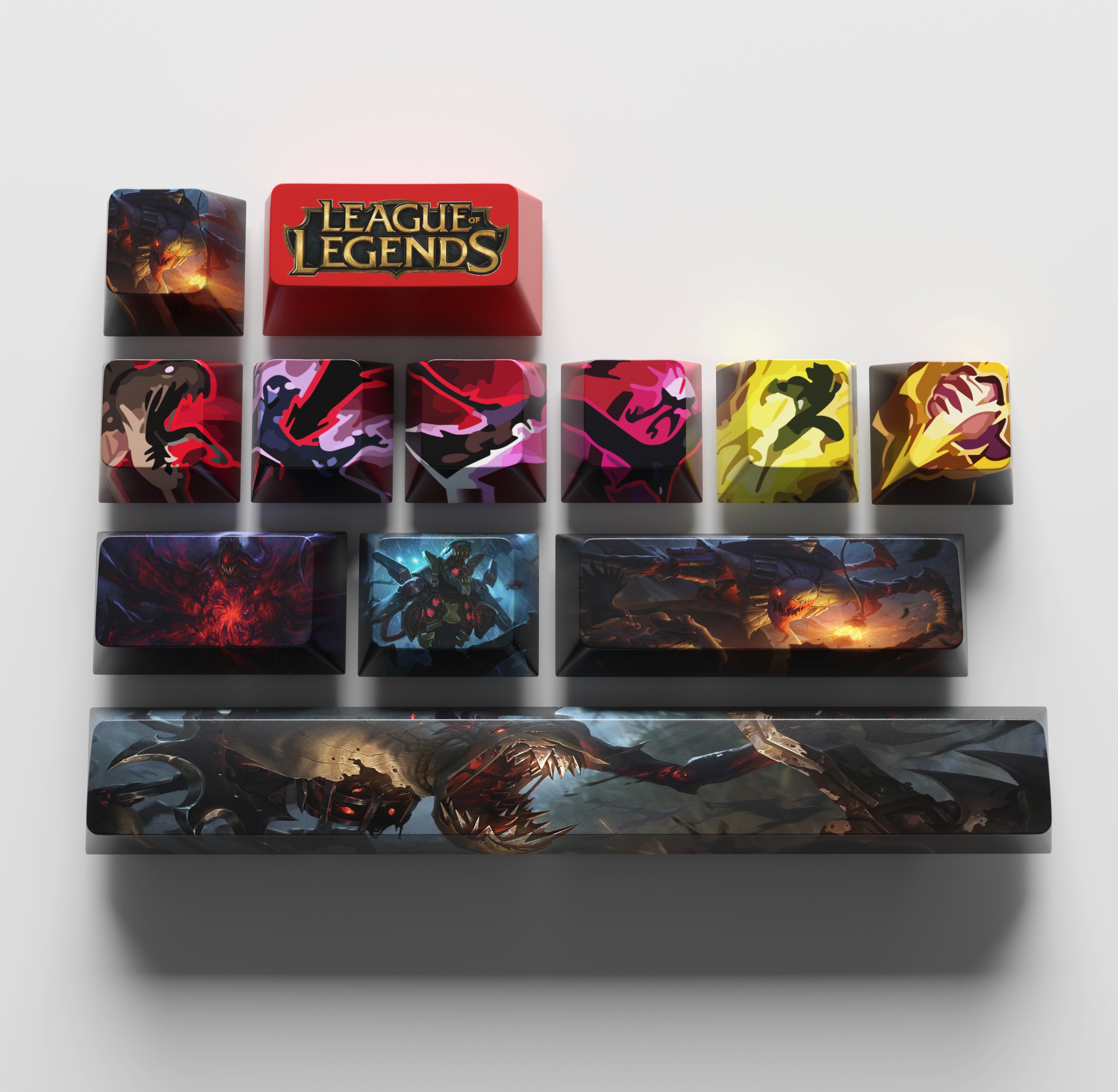 special edition League of Legends Fiddlesticks Keycaps