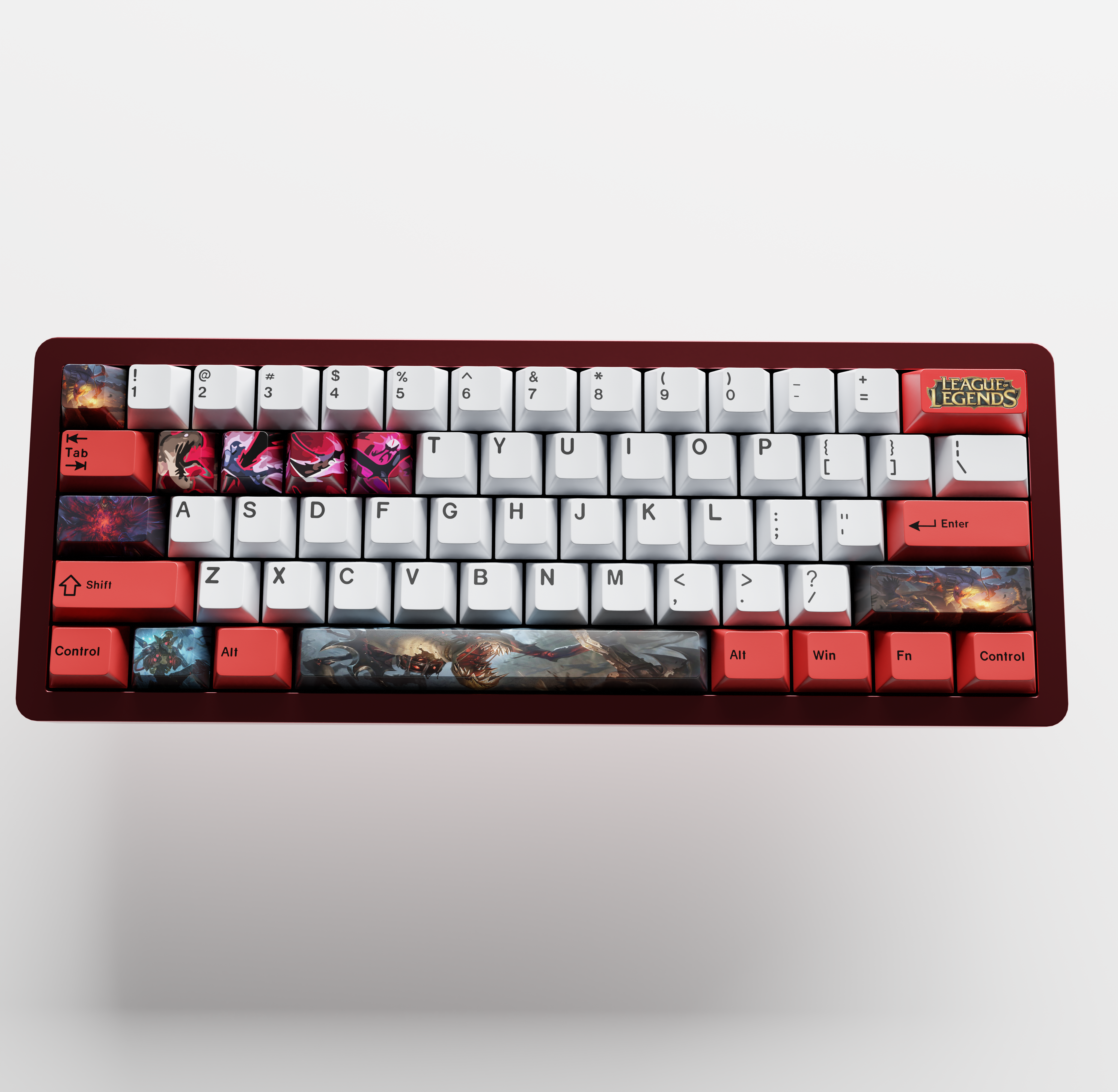 special edition League of Legends Fiddlesticks Keycaps