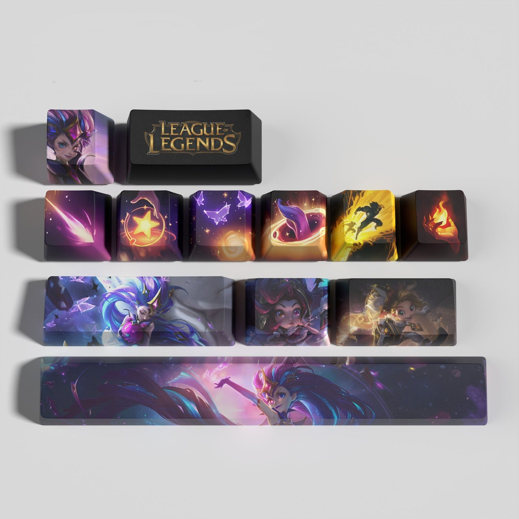 special edition League of Legends zoe keycaps