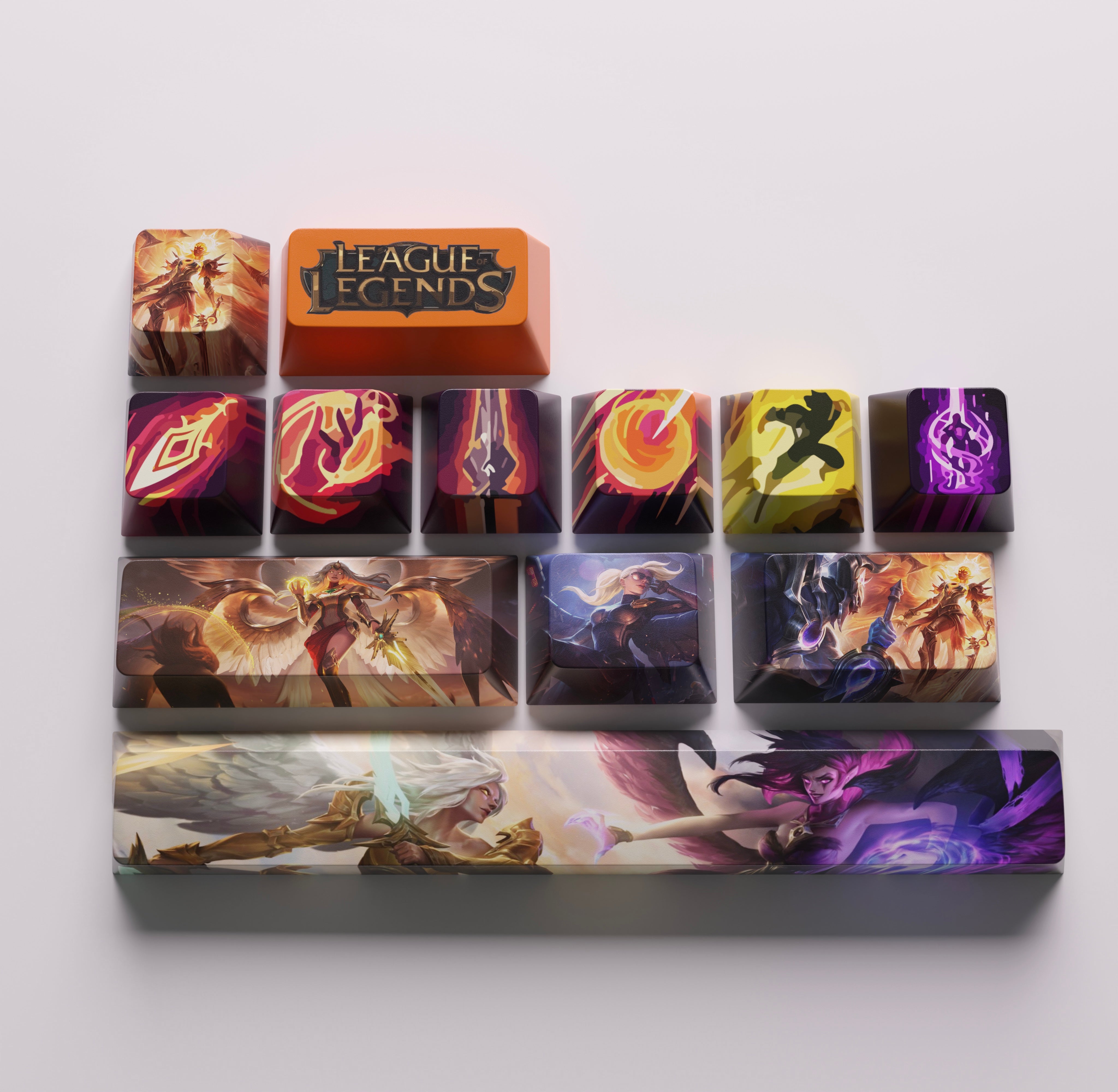 special edition League of Legends kayle keycaps