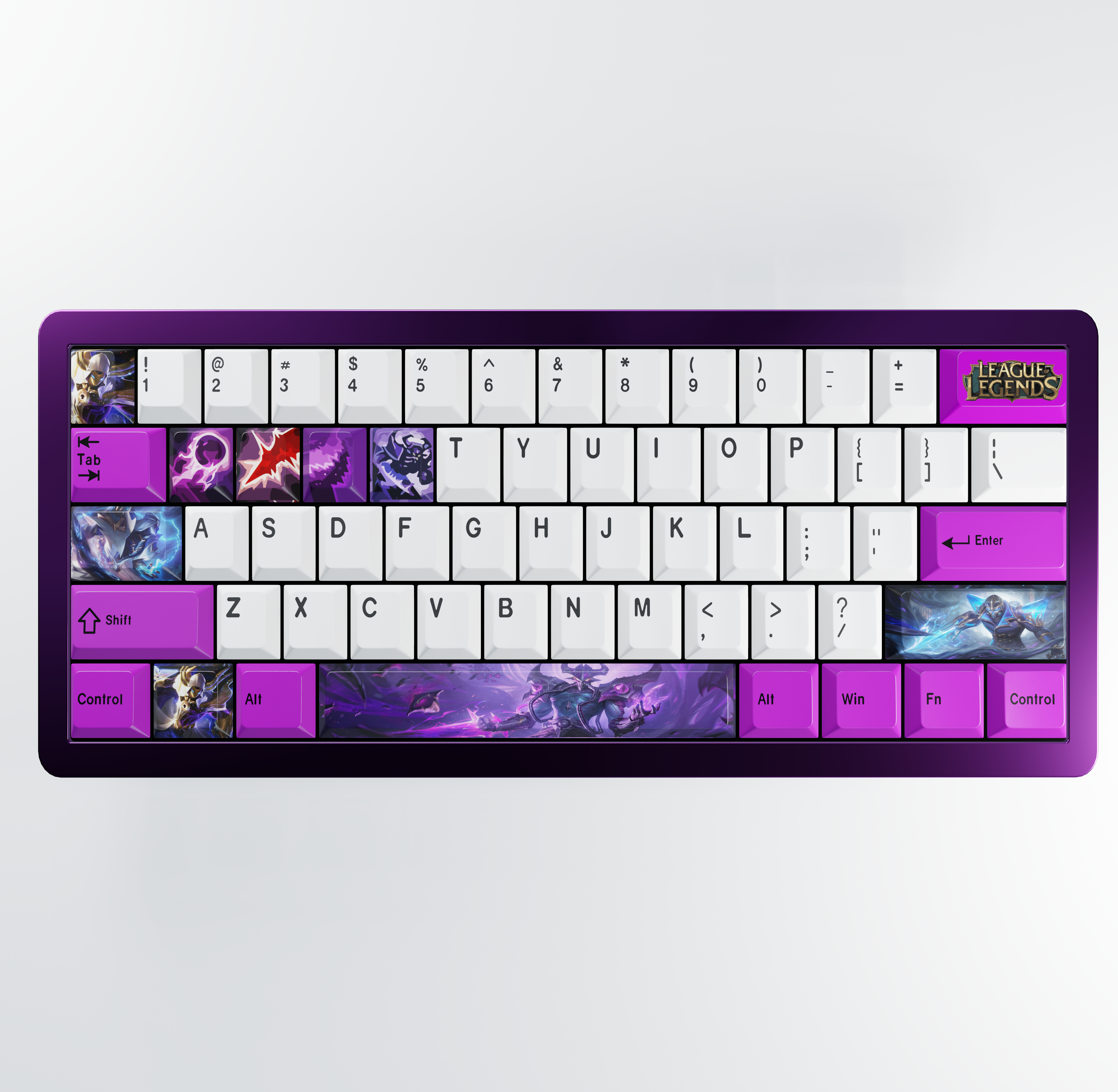 special edition League of Legends KASSADIN Keycaps