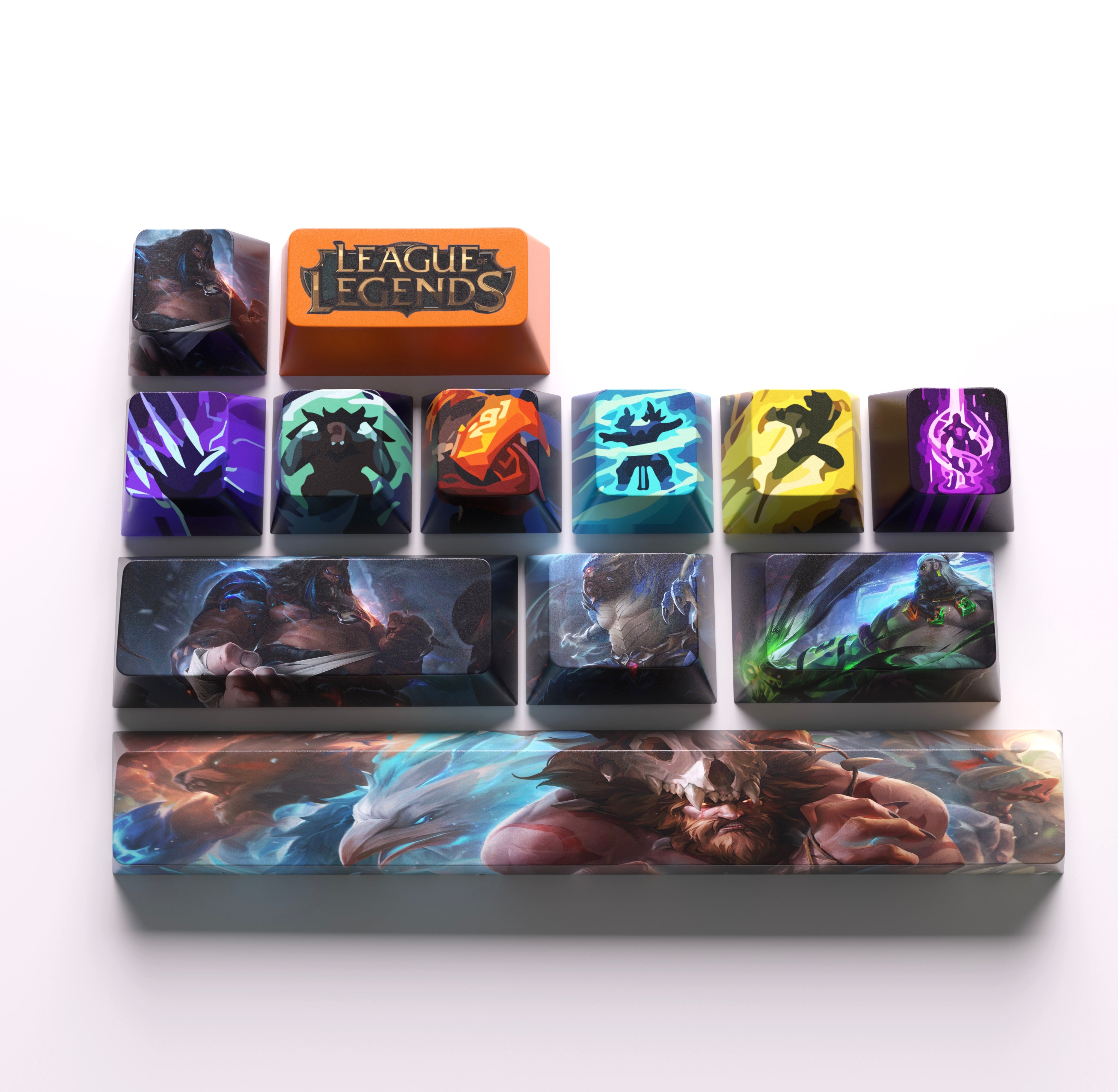 special edition League of Legends udyr keycaps