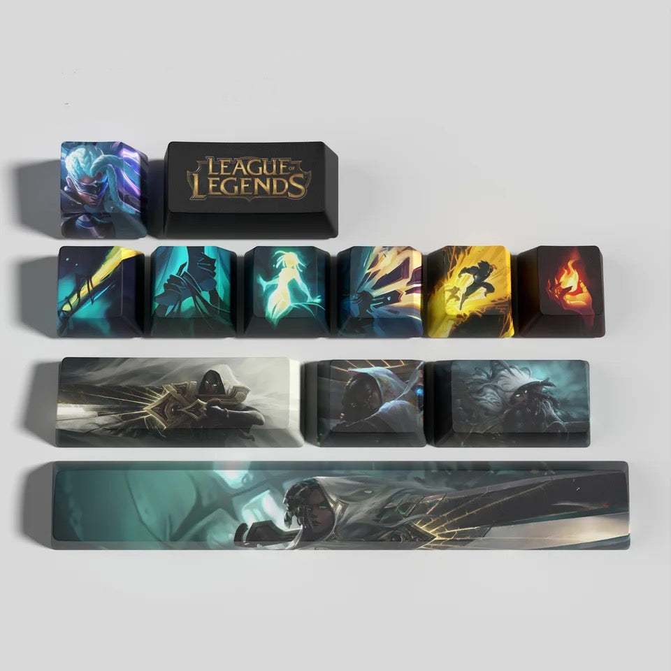 special edition League of Legends senna keycaps