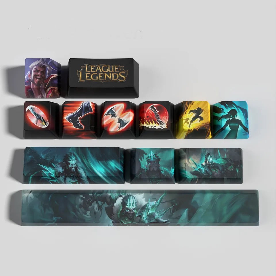 special edition League of Legends draven keycaps