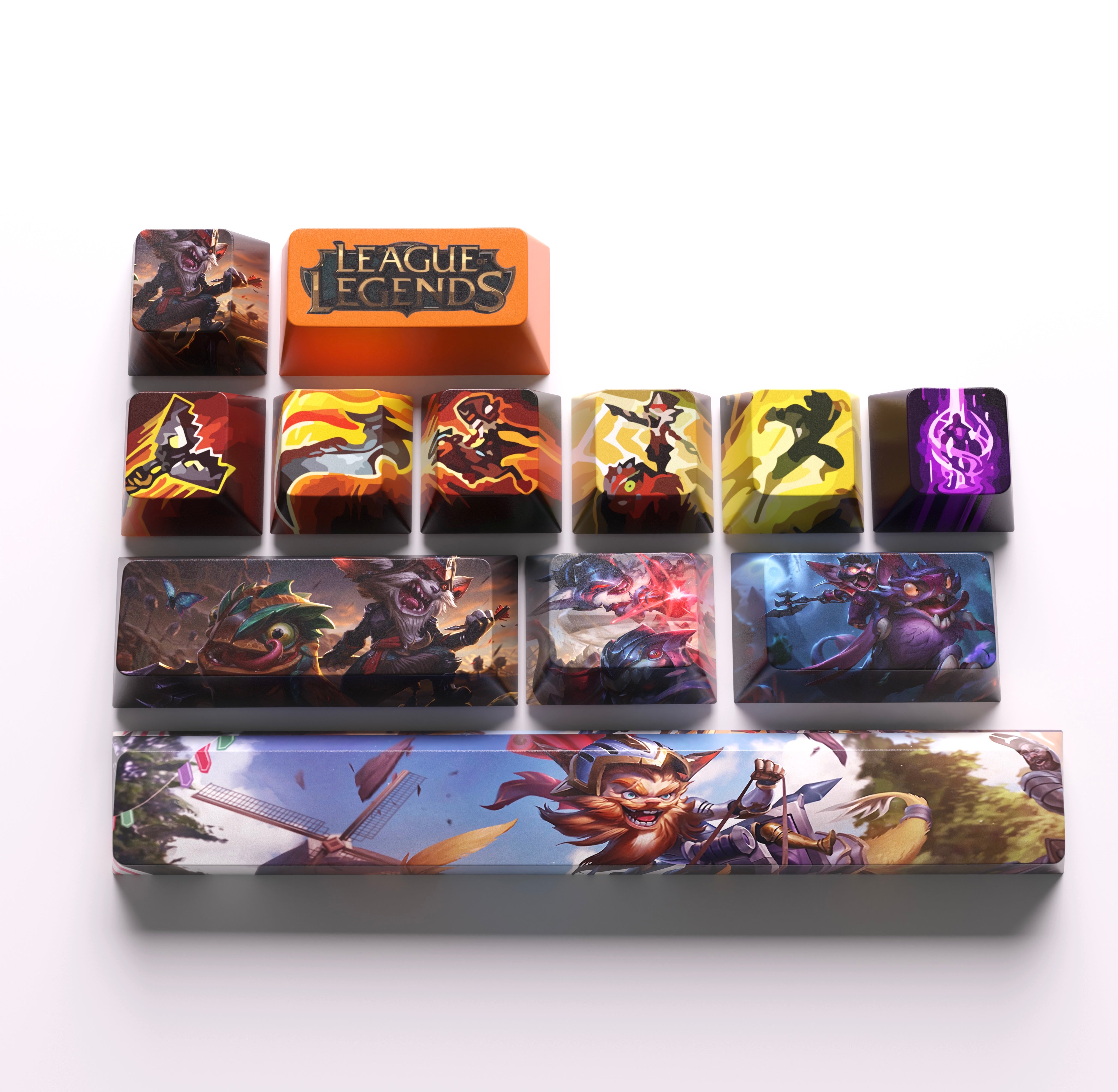 special edition League of Legends kled keycaps