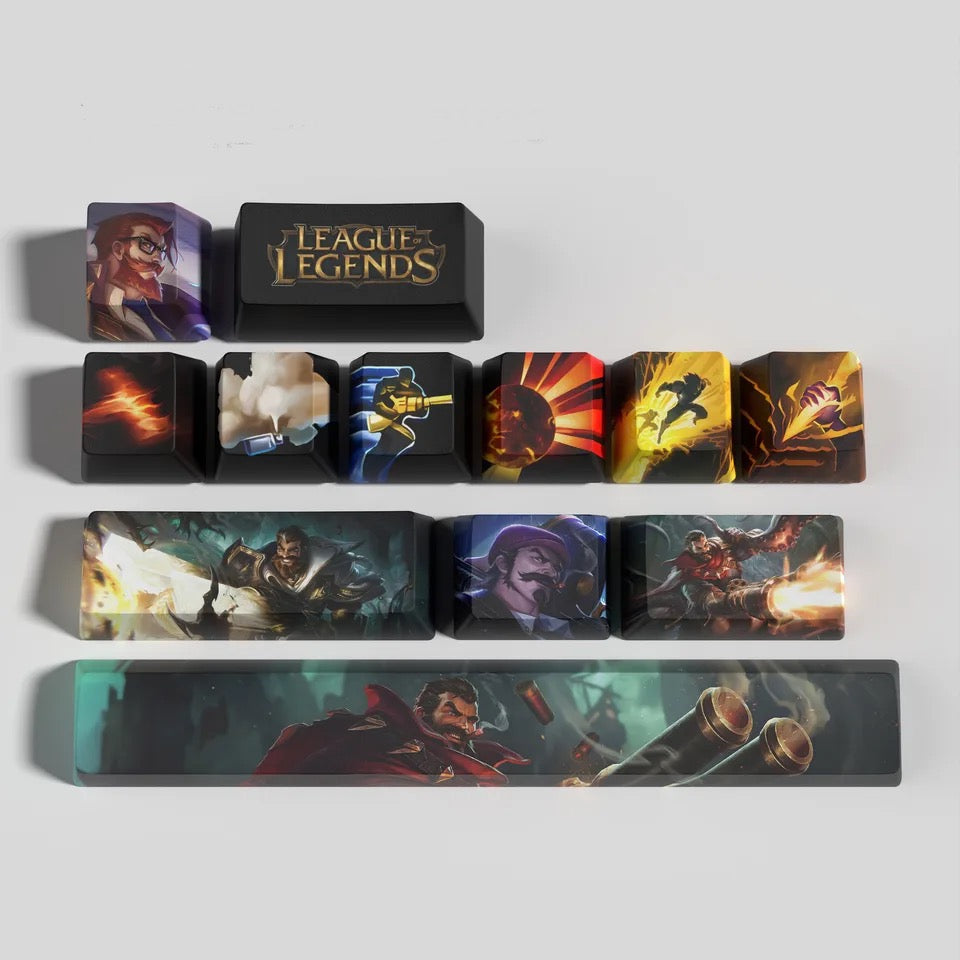 special edition League of Legends Graves  keycaps