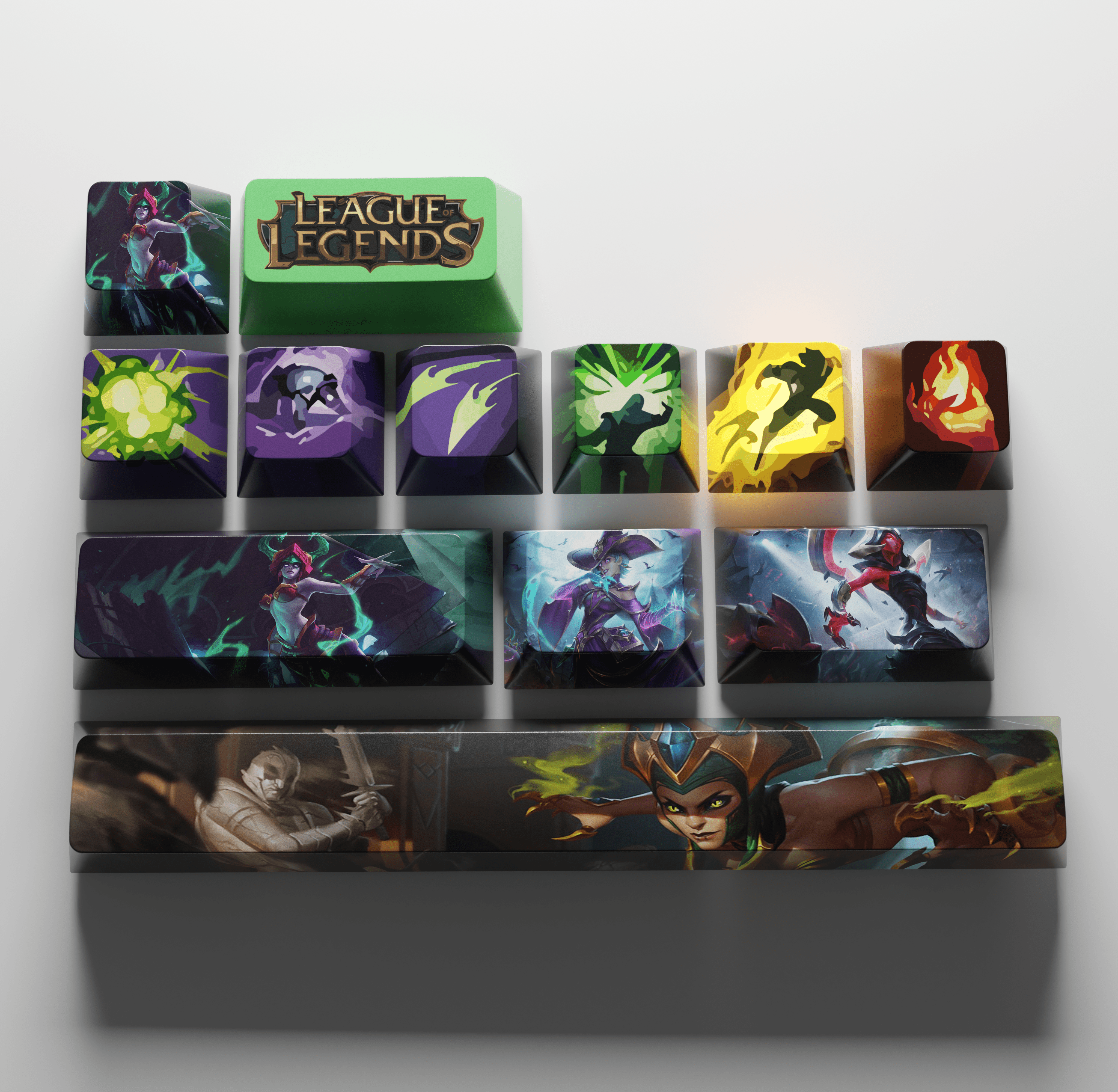 special edition League of Legends cassiopeia Keycaps