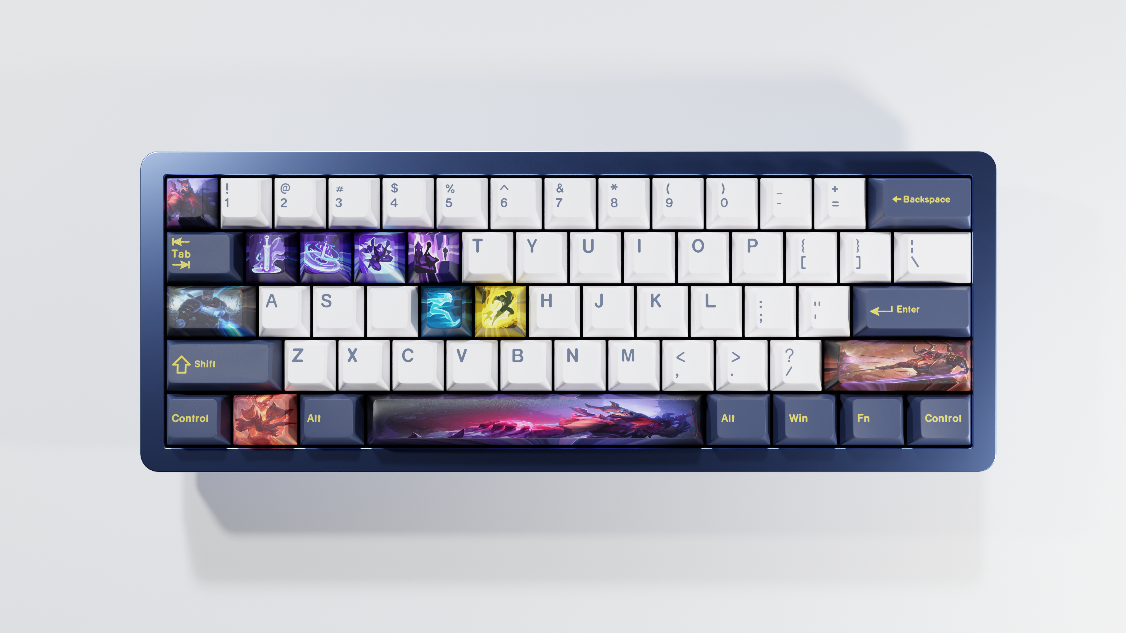 special edition League of Legends shen keycaps