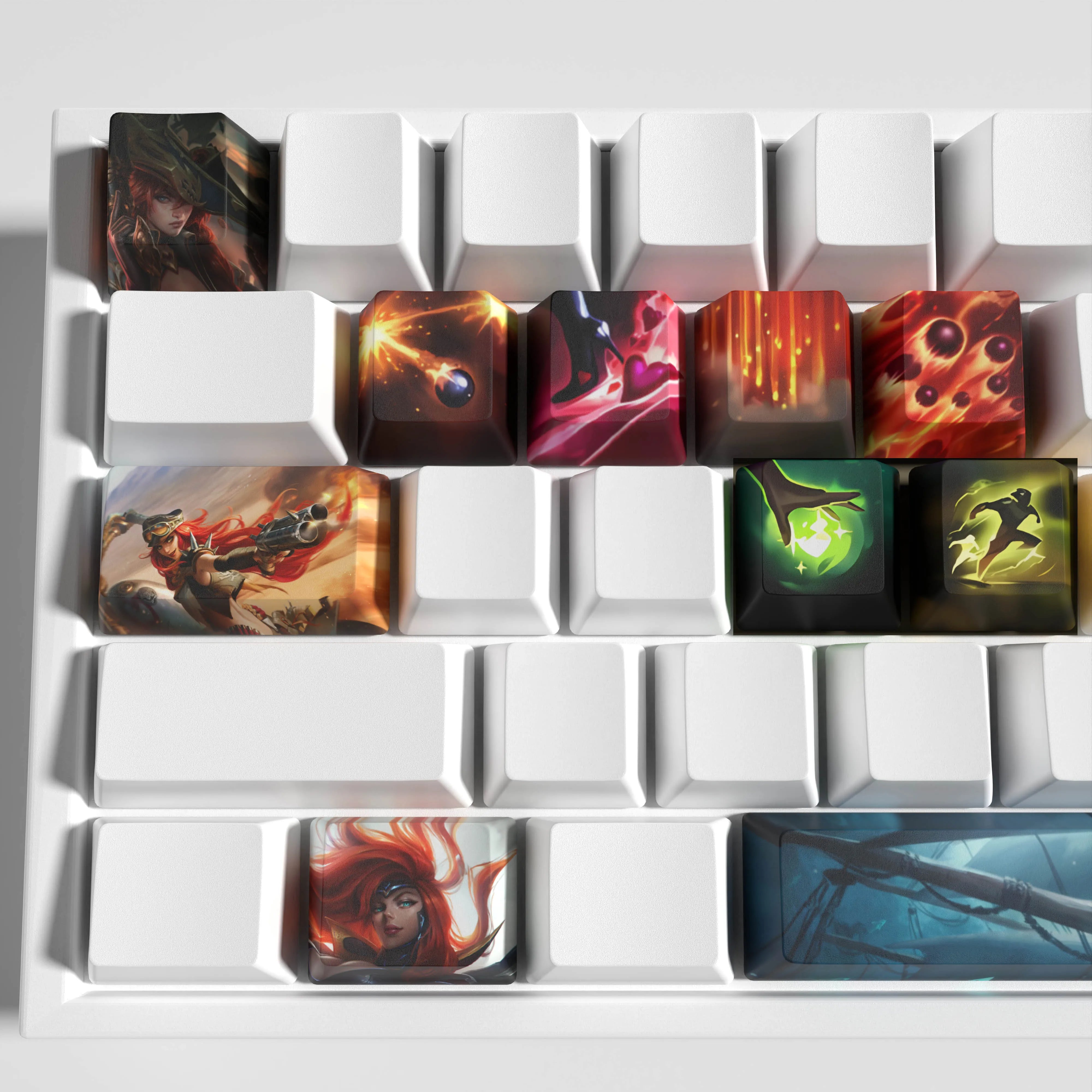 special edition  League of Legends MissFortune keycaps