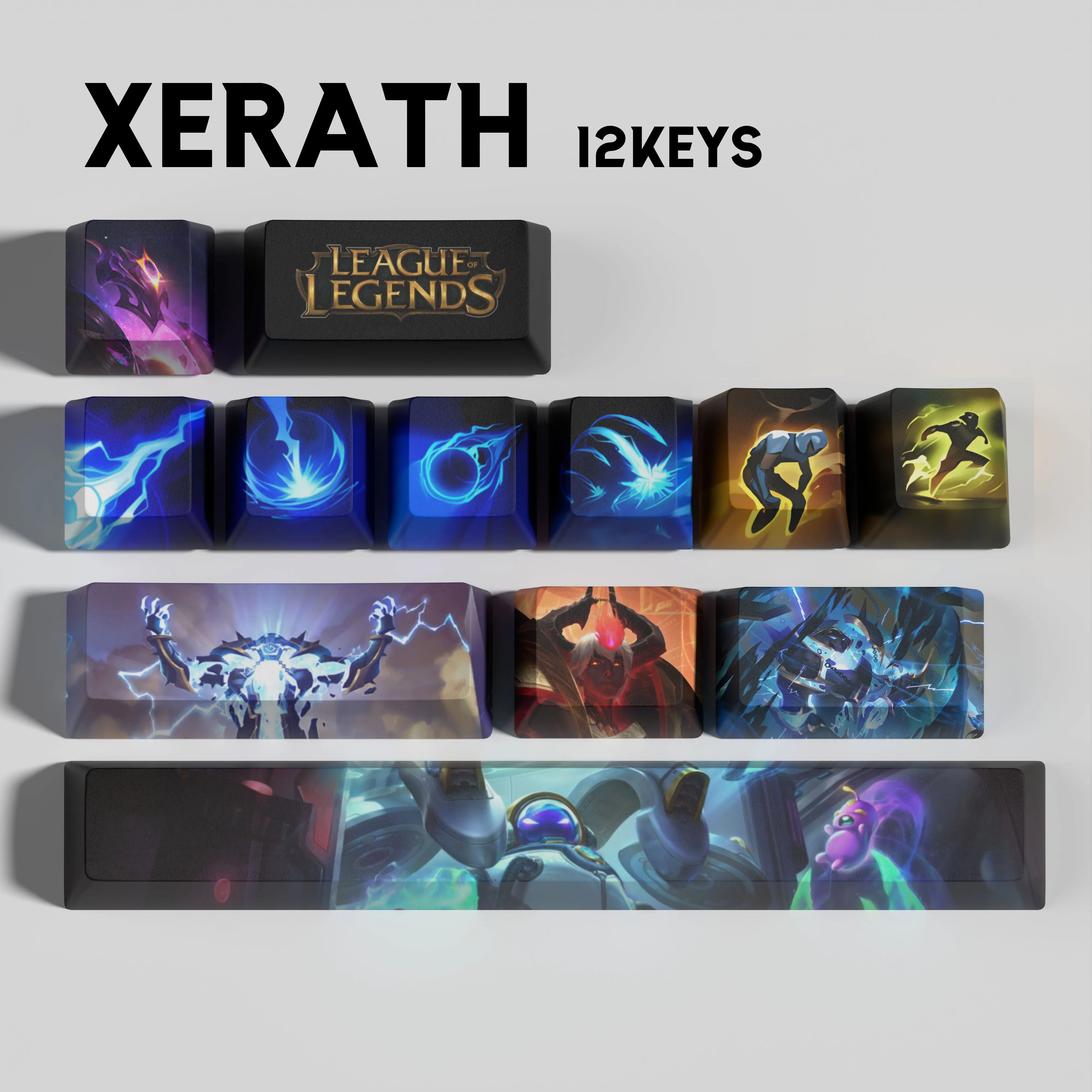 SPECIAL EDITION LEAGUE OF LEGENDS Xerath KEYCAPS