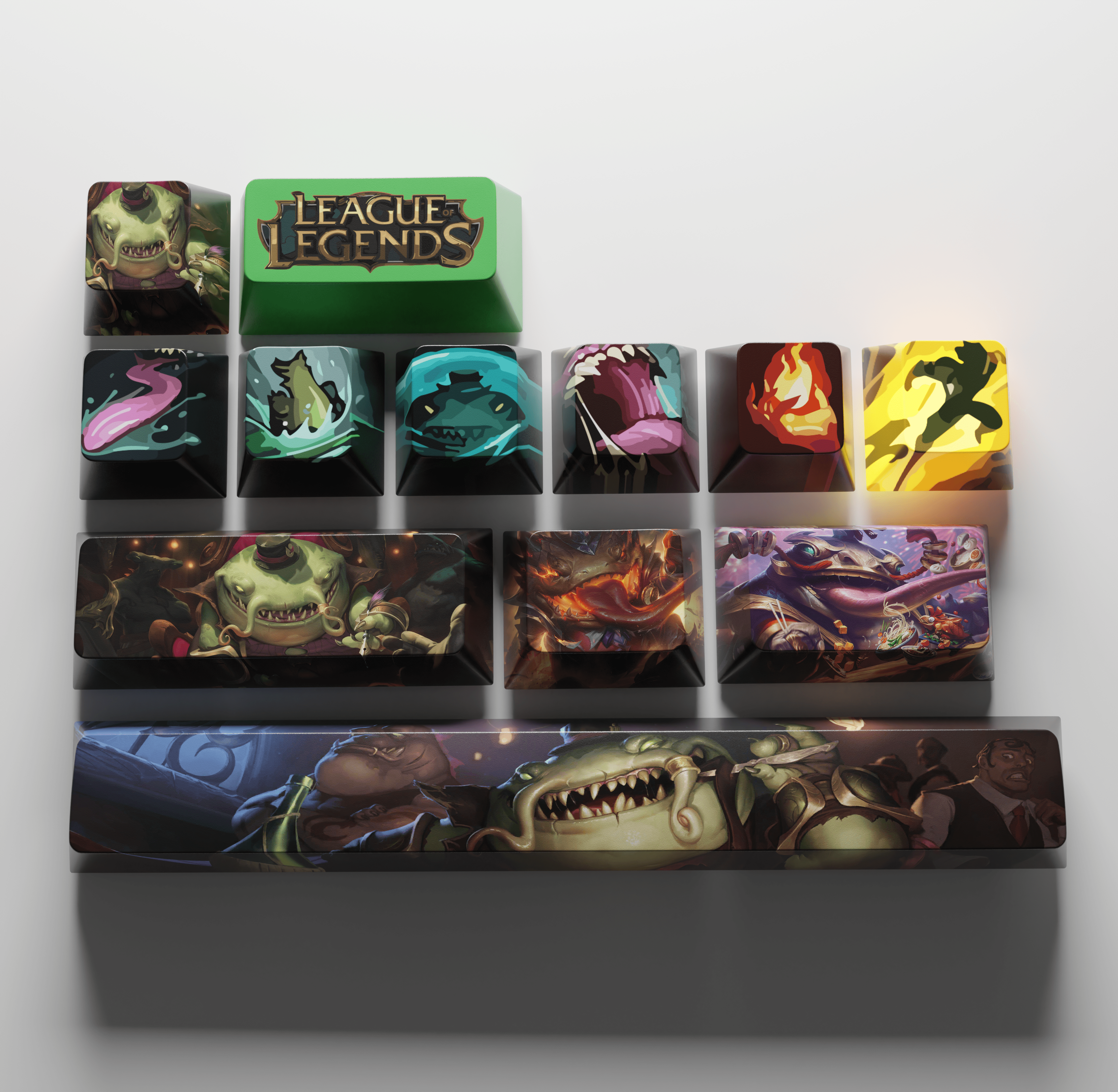 special edition League of Legends tahm-kench Keycaps