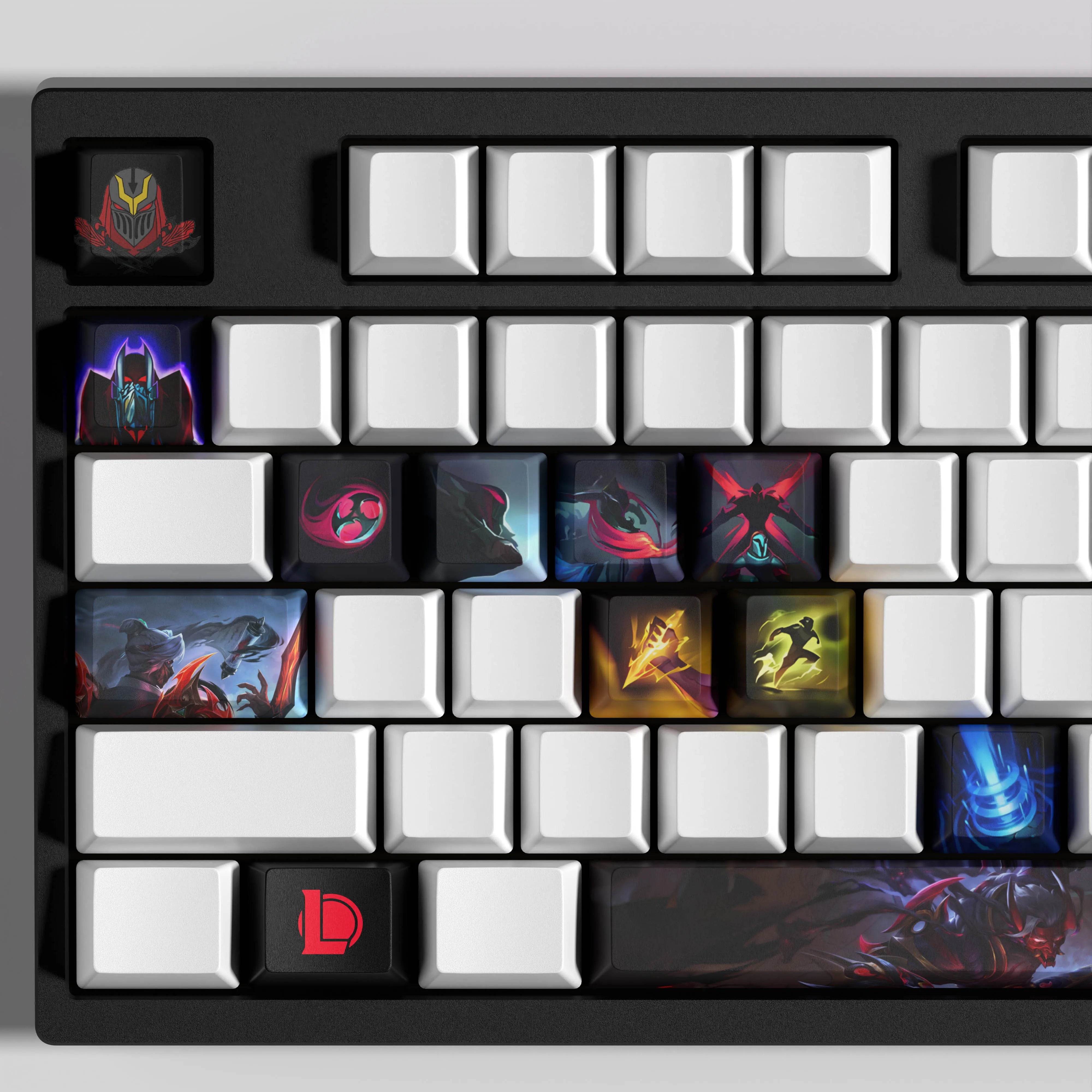 NEW SPECIAL EDITION LEAGUE OF LEGENDS ZED KEYCAPS – 14 KAY