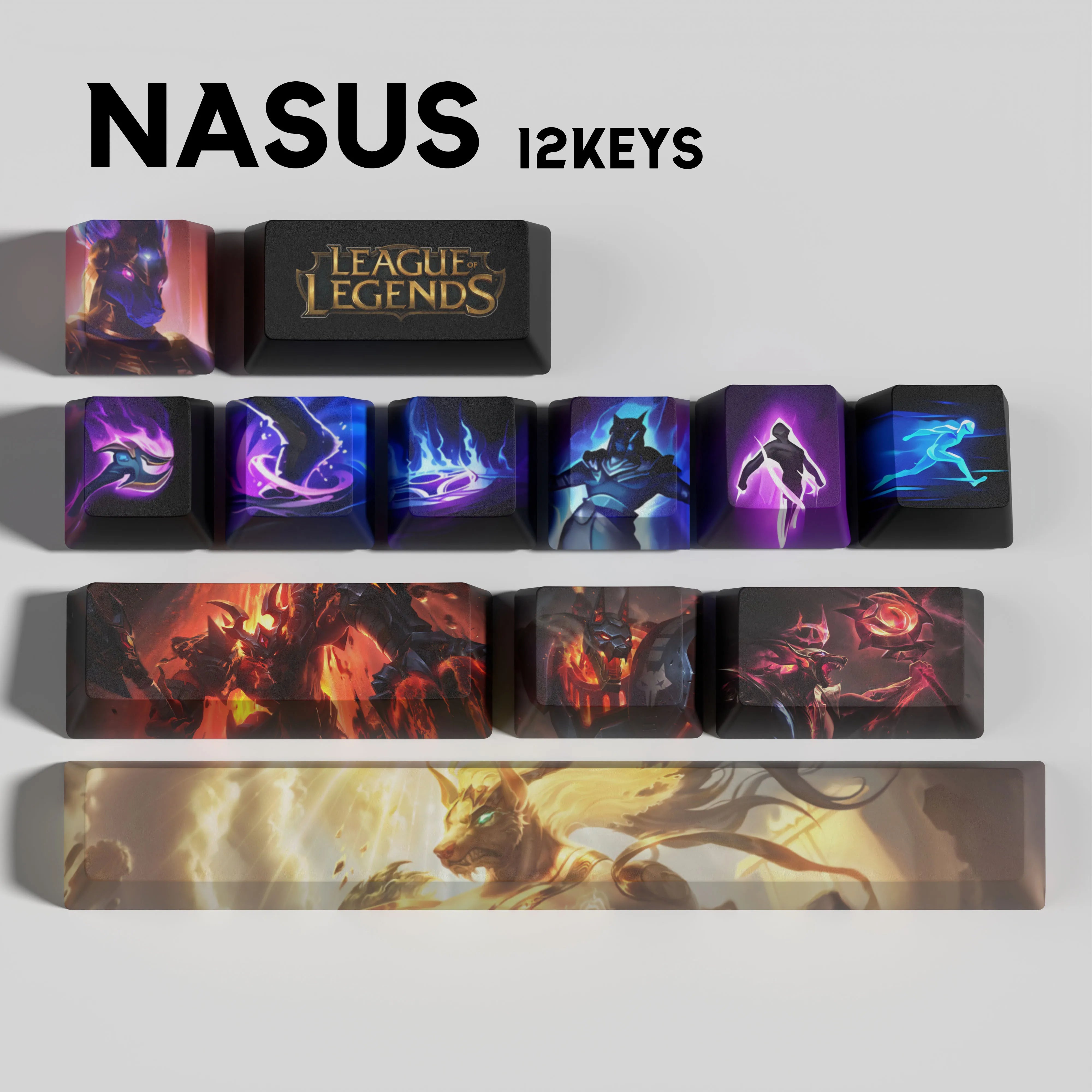 SPECIAL EDITION LEAGUE OF LEGENDS Nasus KEYCAPS