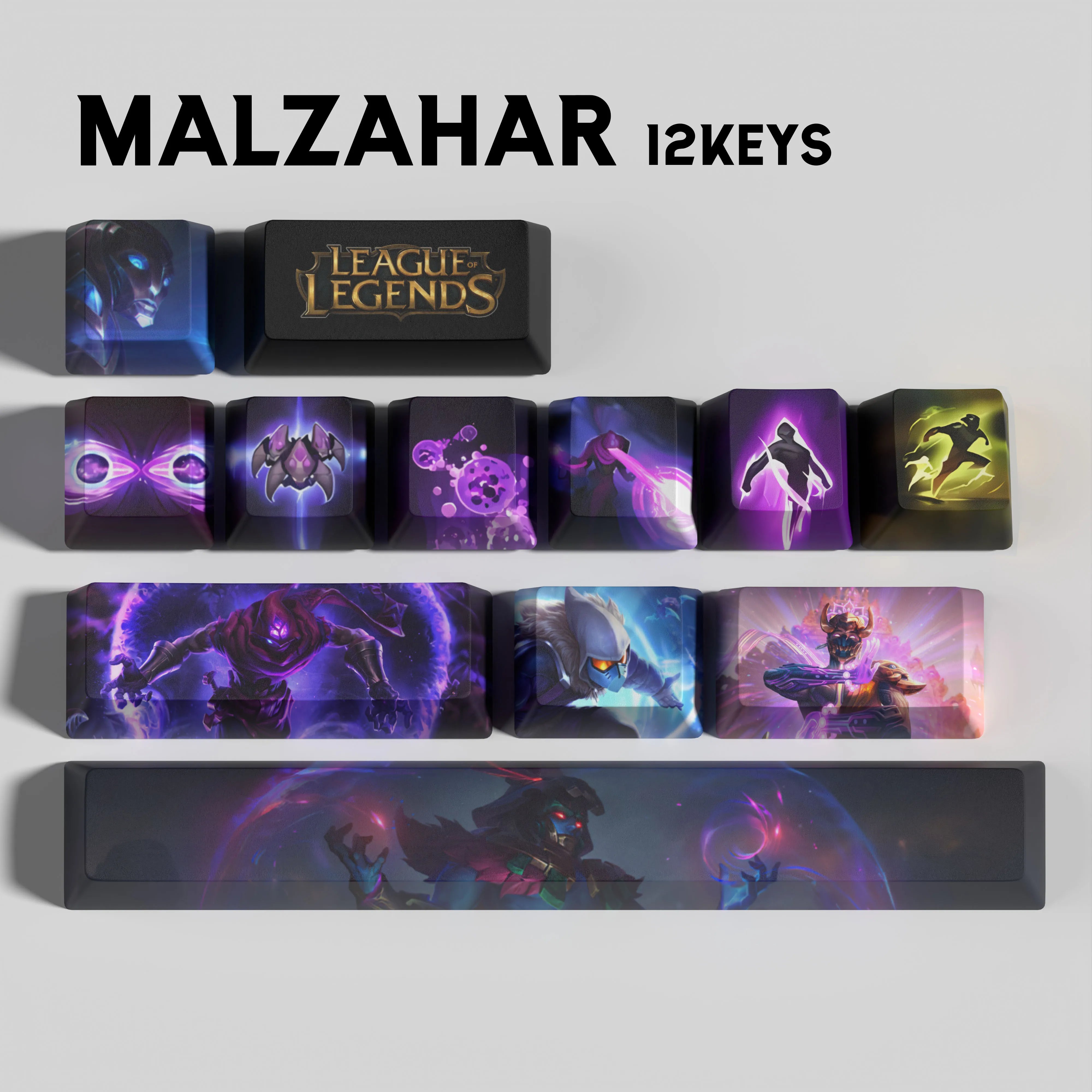 SPECIAL EDITION LEAGUE OF LEGENDS Malzahar KEYCAPS