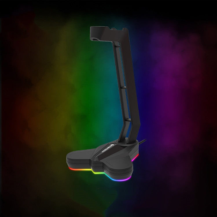 LED illuminated RGB headphone holder - Zxsetup