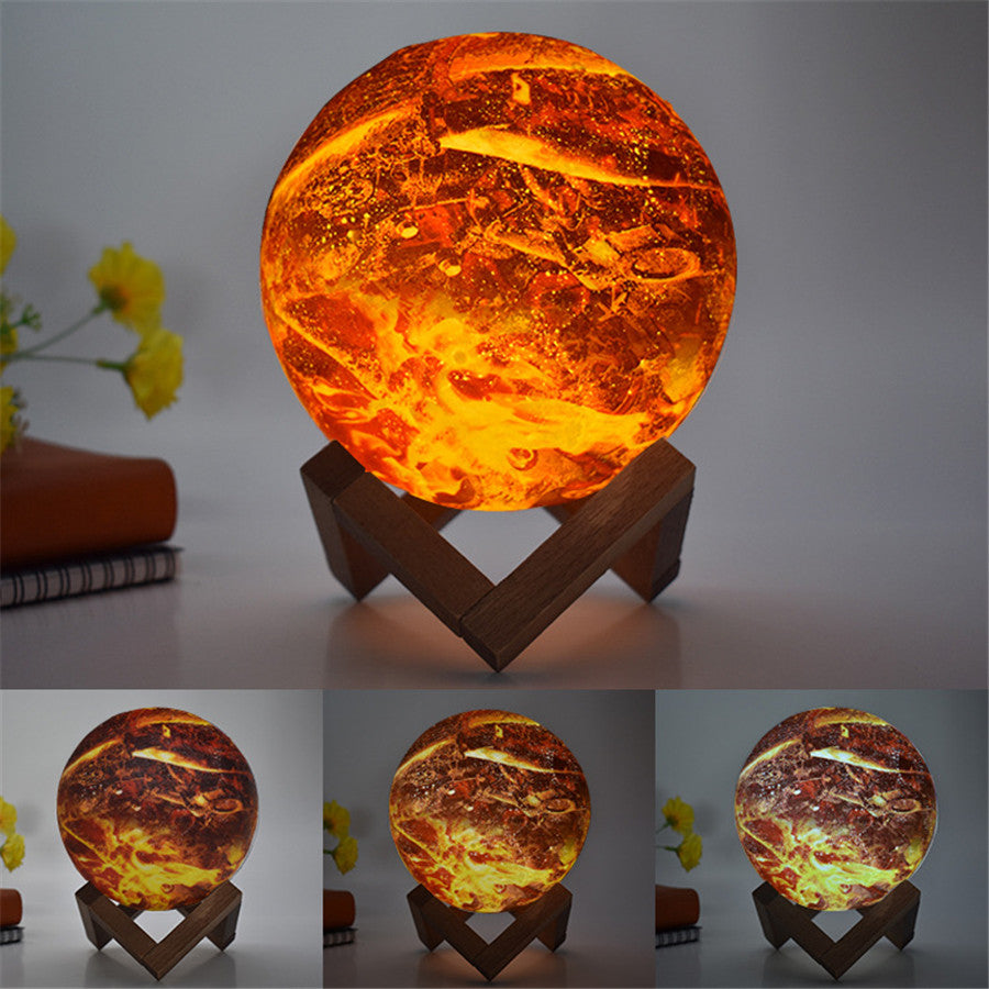 flame 3D night light - Zxsetup