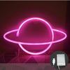 LED Planet Neon Cosmic Modeling Lamp Bedroom Decoration - Zxsetup