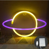 LED Planet Neon Cosmic Modeling Lamp Bedroom Decoration - Zxsetup