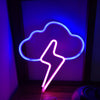 Led Cloud Lightning Neon Light Creative Wall Hanging - Zxsetup