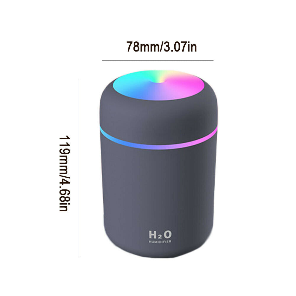 Aroma Essential Oil Diffuser Grain Ultrasonic Air LED Aromatherapy Humidifier - Zxsetup