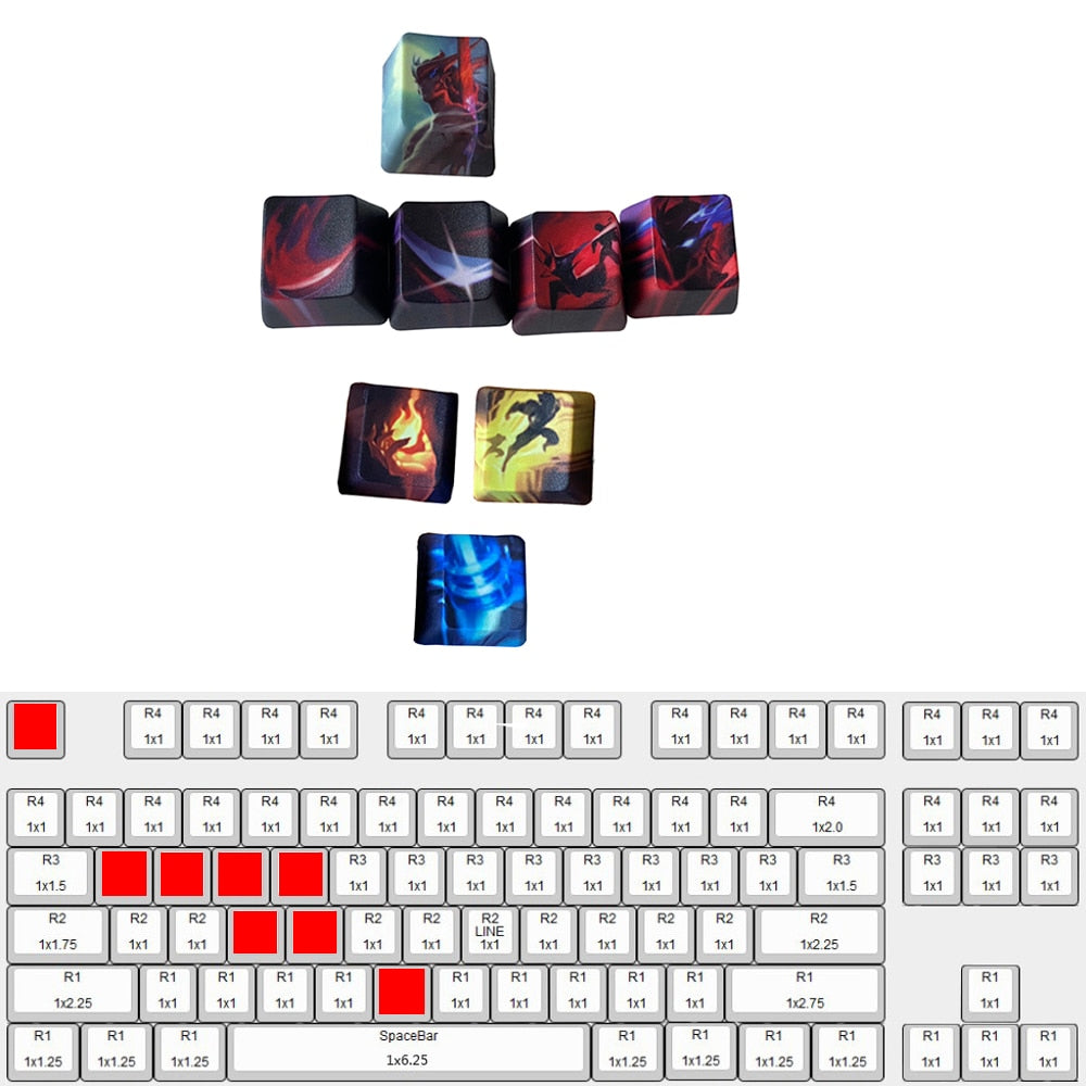 League of Legends Keycaps