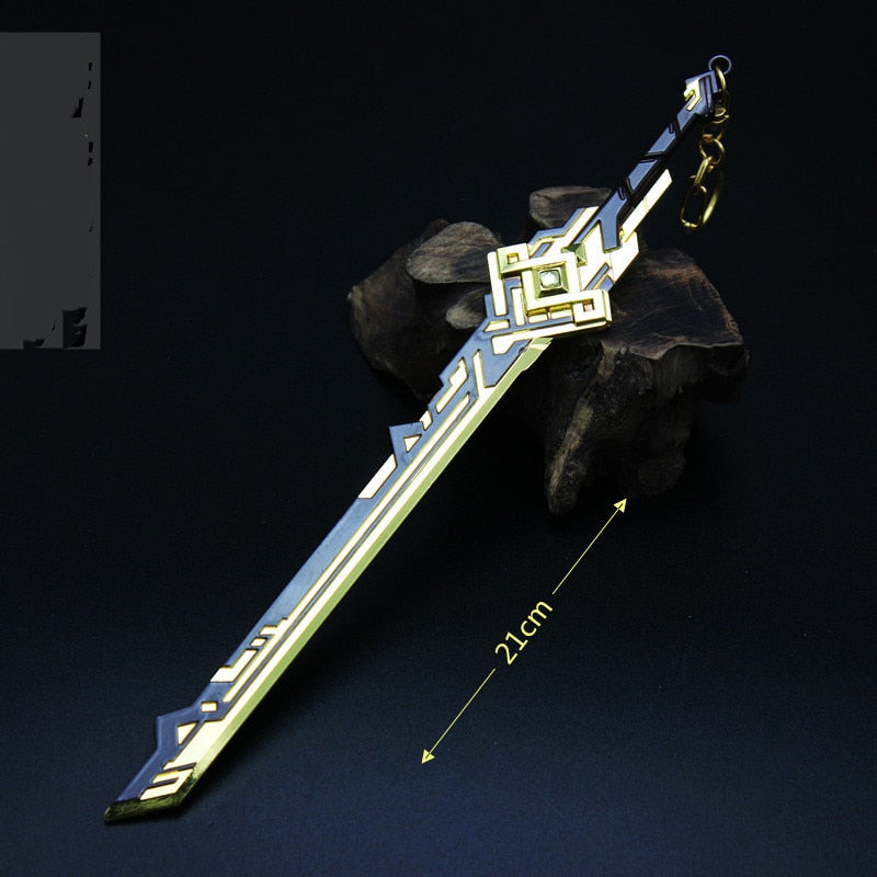 Genshin Impact Sword Keychain