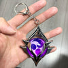 Deluxe Genshin Impact Snezhnaya Metal KeyChain - Zxsetup