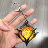 Deluxe Genshin Impact Snezhnaya Metal KeyChain - Zxsetup