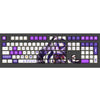 Genshin Impact Theme RAIDEN SHOGUN  Pbt Material Keycaps 108 Keys - Zxsetup