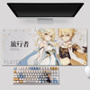 Genshin Impact Theme Traveler Pbt Material Keycaps 108 Keys - Zxsetup