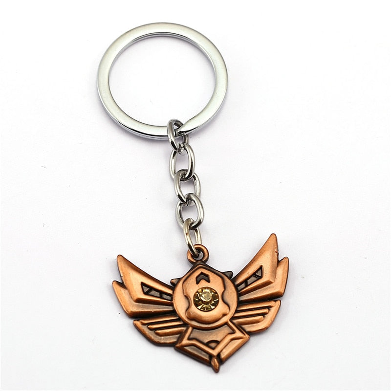 league of legends icon Rank Keychain