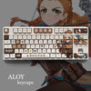 Genshin Impact ALOY Pbt Keycaps 108 Keys - Zxsetup