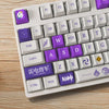 Genshin Impact Theme RAIDEN SHOGUN  Pbt Material Keycaps 108 Keys - Zxsetup