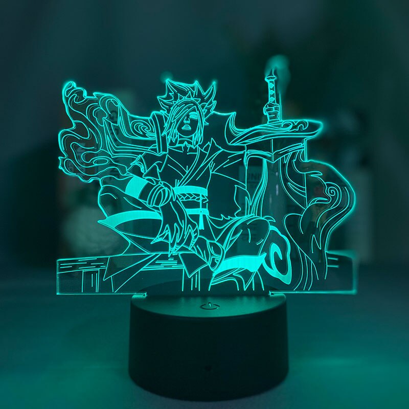 League of Legends the Exile Riven 3d Night Light