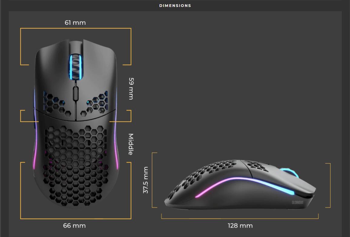 Glorious Model O Gaming Mouse - Zxsetup