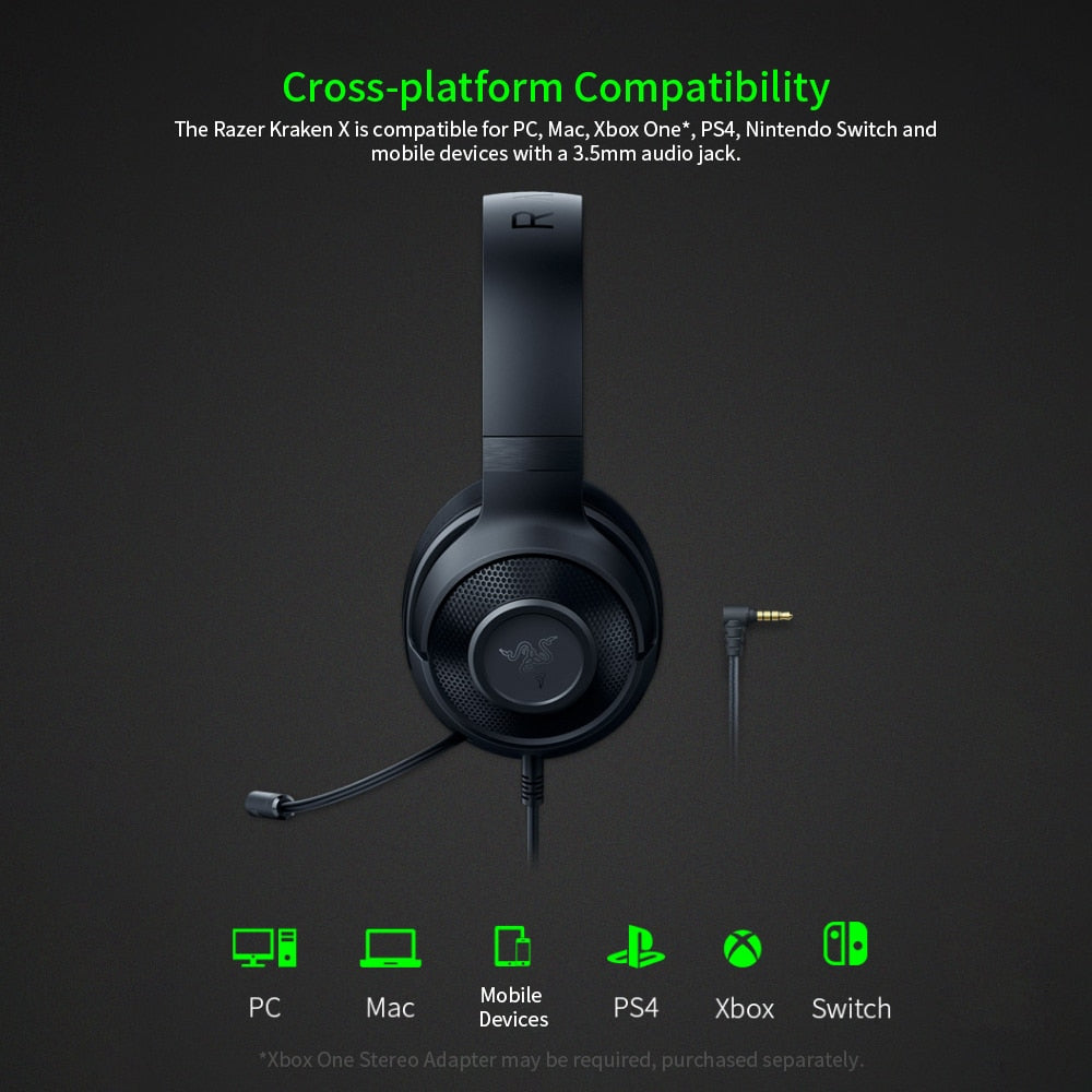 Razer Gaming Headset Kraken X 7.1