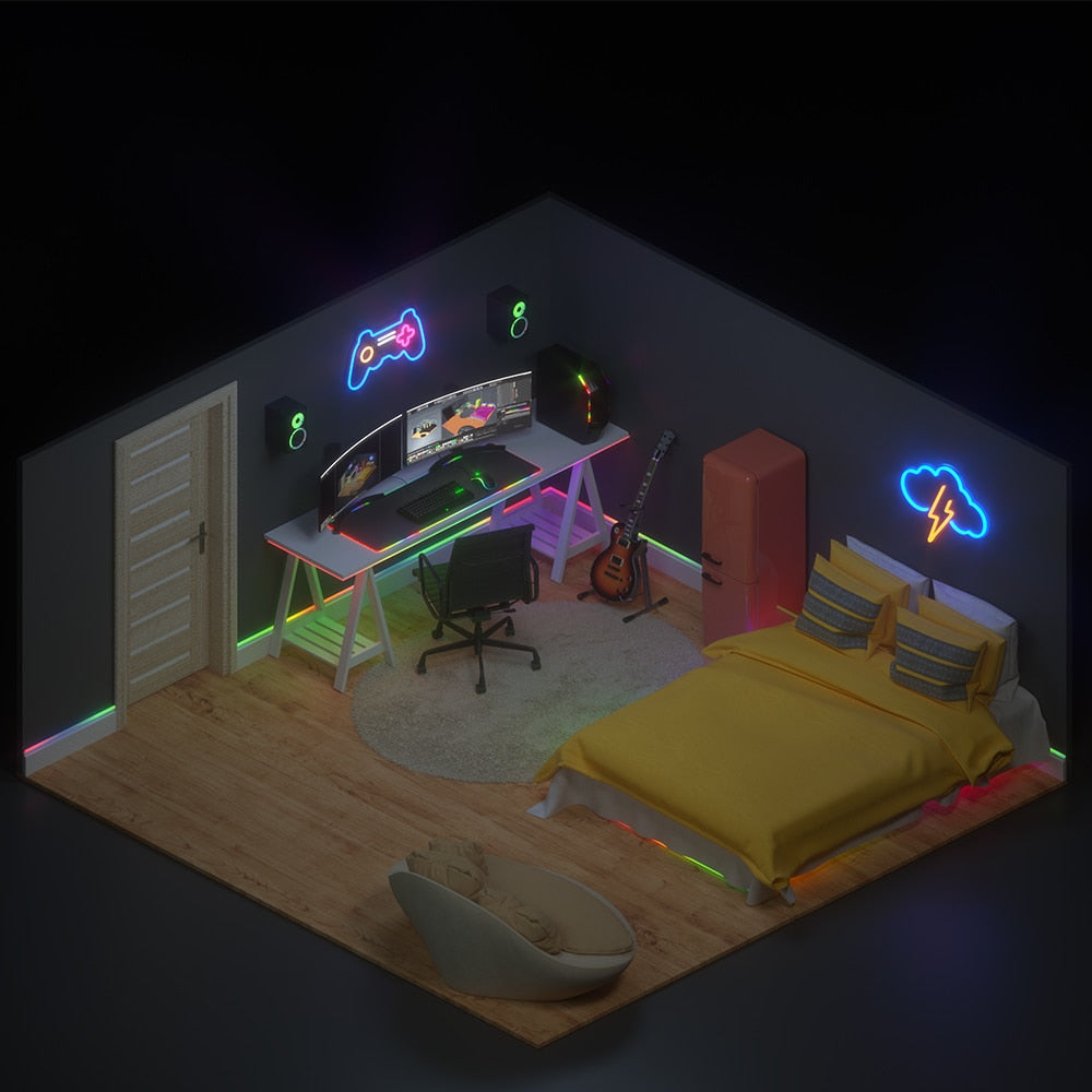 LED Neon for Gamer Room