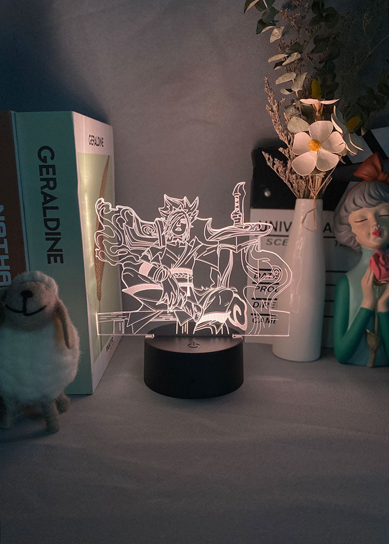 League of Legends the Exile Riven 3d Night Light