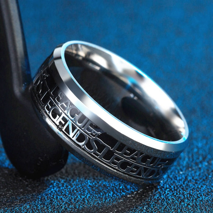 League of Legends Titanium Steel ring