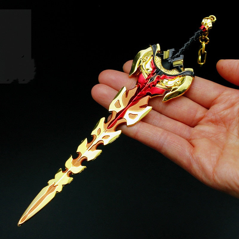 Genshin Impact Sword Keychain