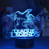 Xin Zhao League of Legends 3D Visual Lamp