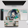 Genshin Impact Theme VENTI Pbt Material Keycaps 108 Keys - Zxsetup