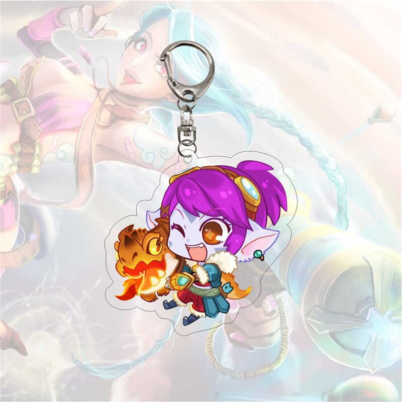 League Of Legends Arcane Keychain