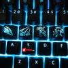 4Pcs League Of Legends Keycaps